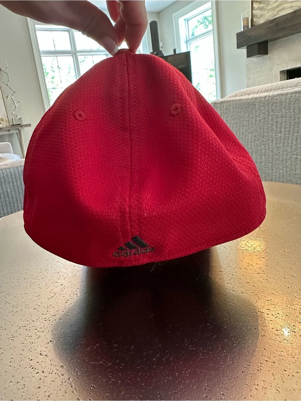 adidas Red Men’s Classic Logo Baseball Cap